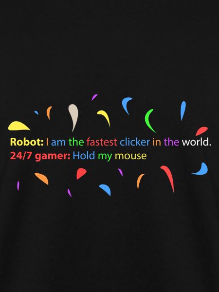 24/7 gamers against robots