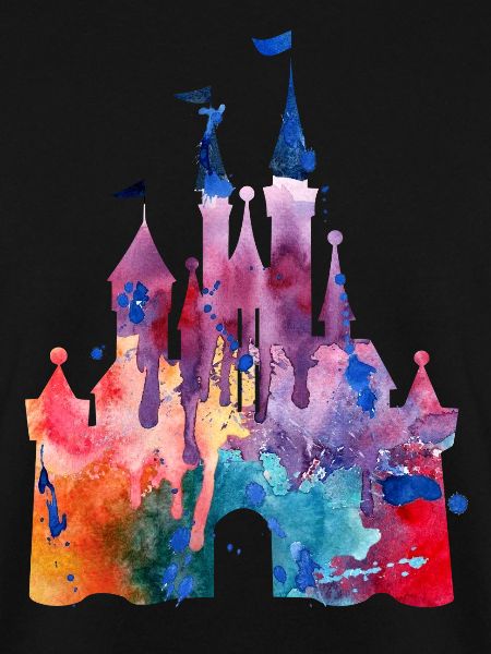Aquarell Princess Castle