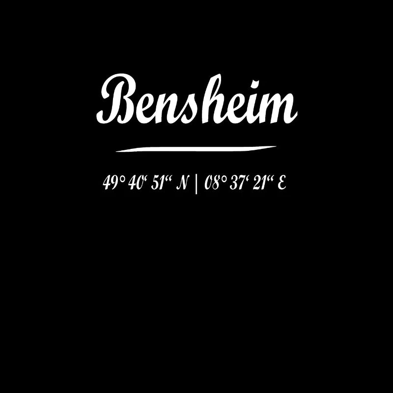 Bensheim avec coordonnées