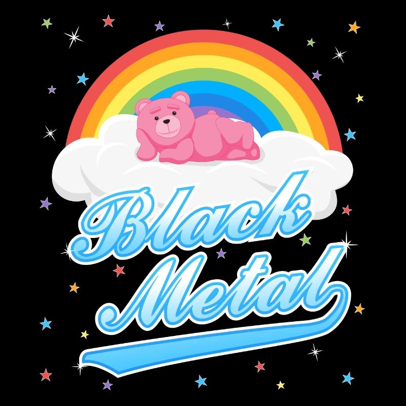 Black metal teddy