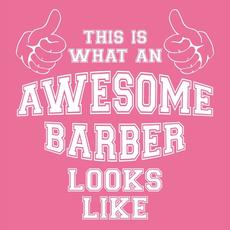 Cool C'est ce à quoi ressemble un coiffeur impressionnant