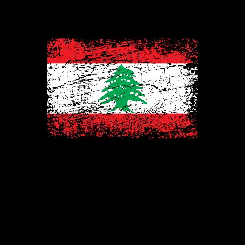 Libanon libanesisch Flagge Fahne