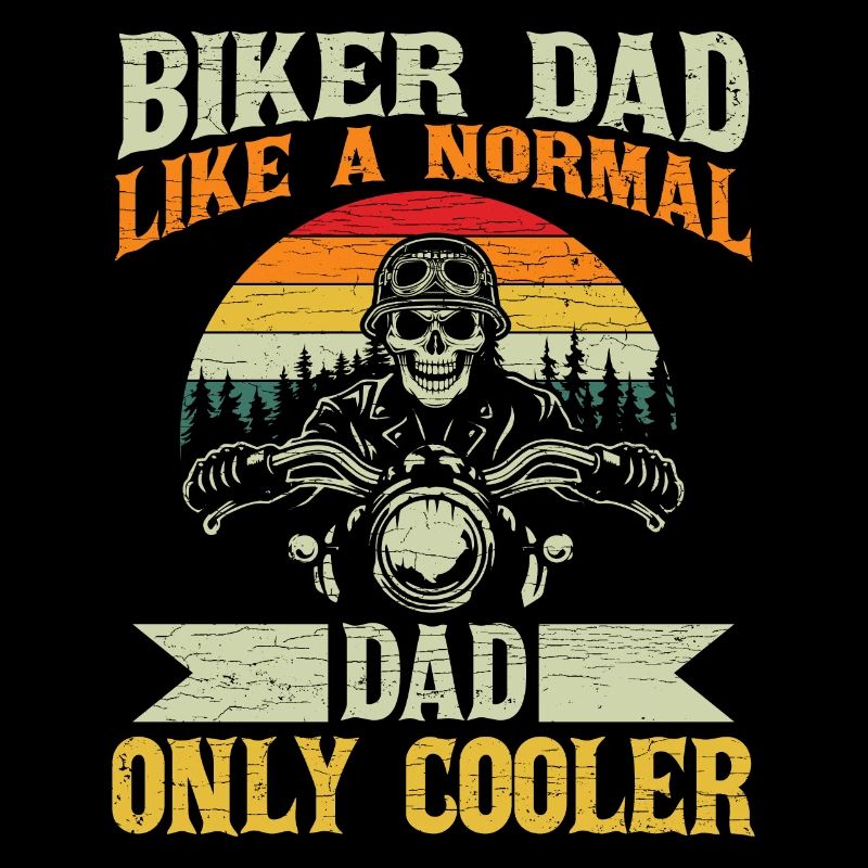 Motorrad Papa Biker