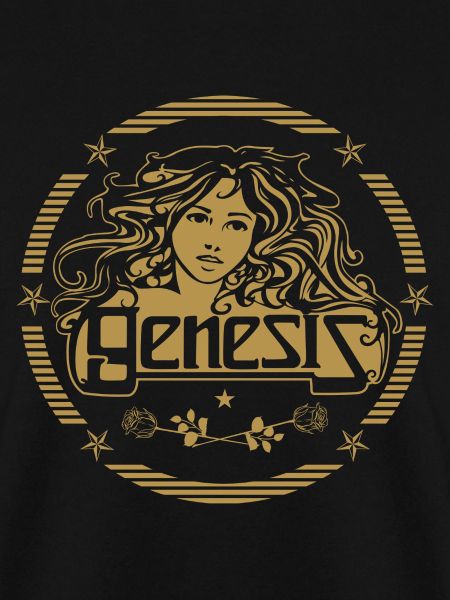 Genesis Goldenes Logo Kreis