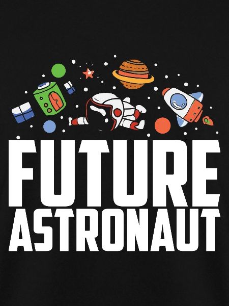 Astronaut Kinder Raumfahrt