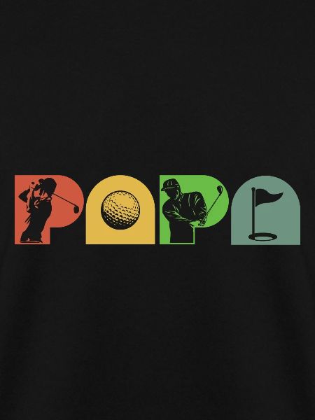Papa Golf Golfspieler