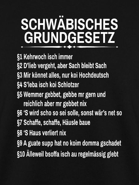 Schwäbisches Grundgesetz