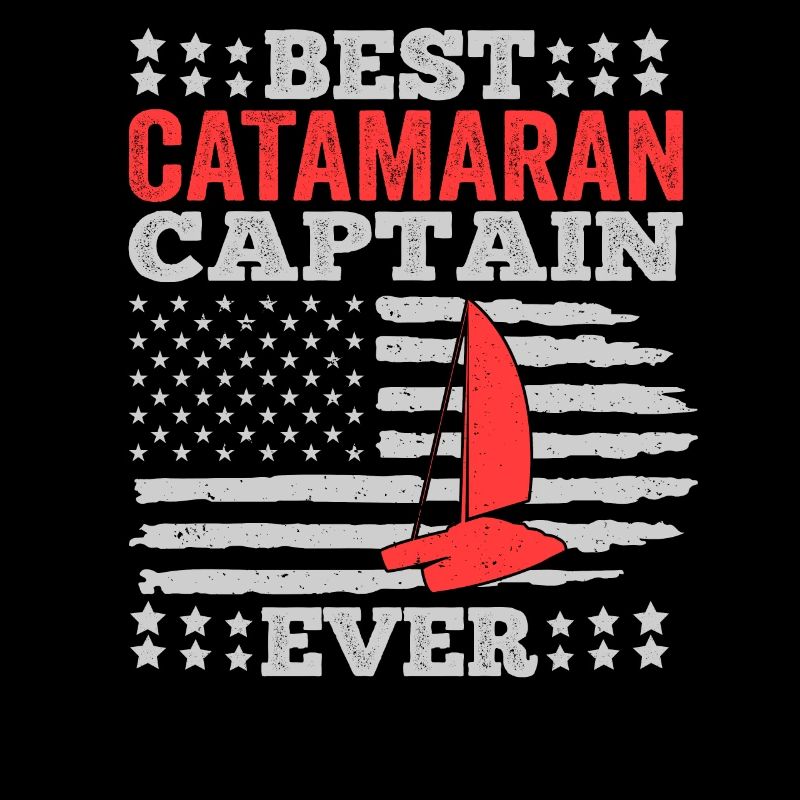 Catamaran Sailing Sailor Meilleur Capitaine de Catamaran