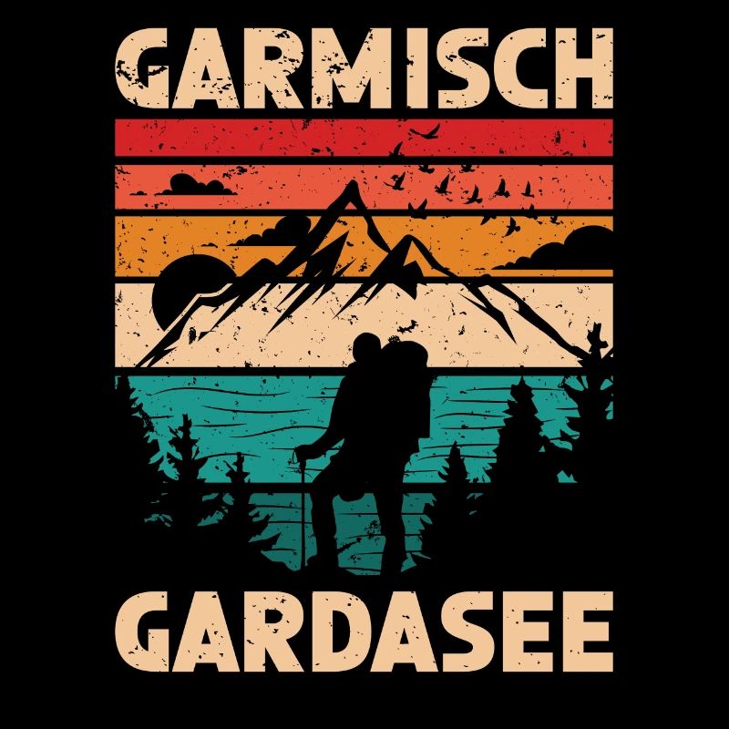 Traversée des Alpes Lac Garmisch de Garde