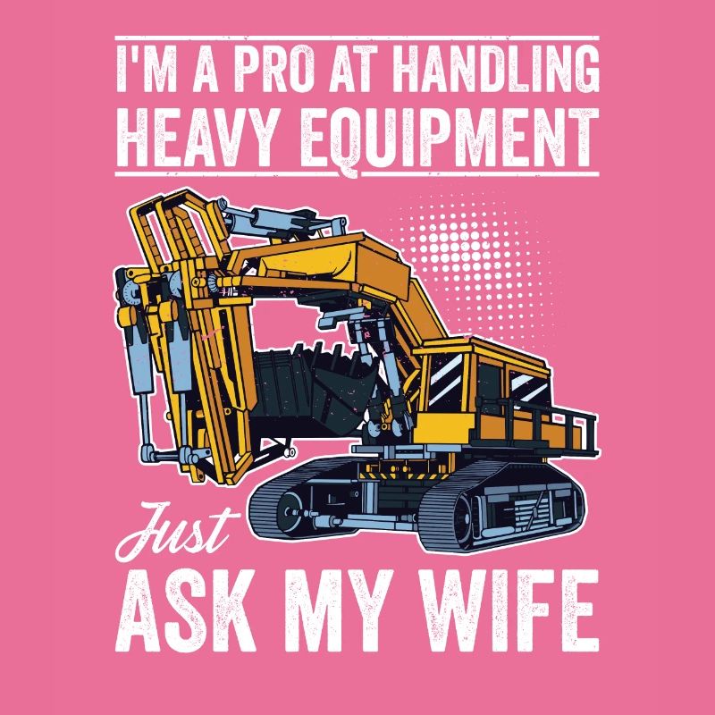 Retro Bagger Spruch Baggerfahrer Baustelle