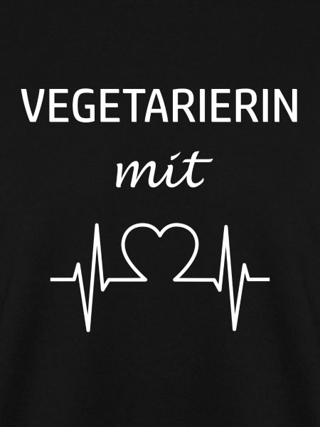 Vegetarierin mit Herz