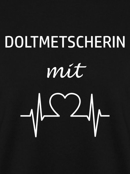 Dolmetscherin mit Herz