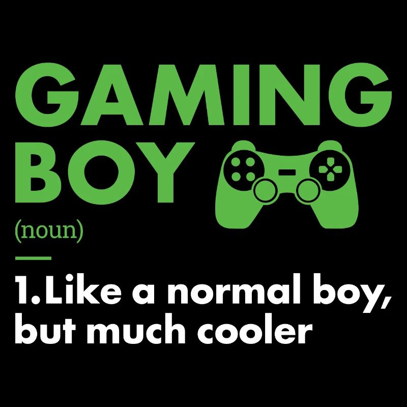Gamer Boy Definition Gaming