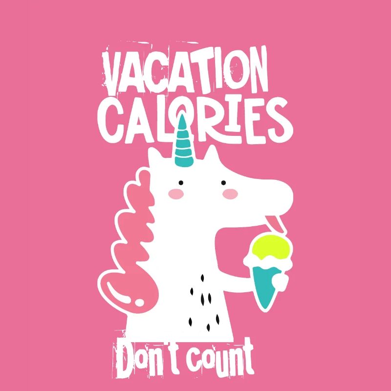 Einhorn Eis Eiscreme Geschenk Kalorien Urlaub