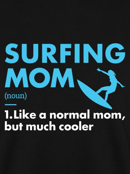 Sport Mom Surfing