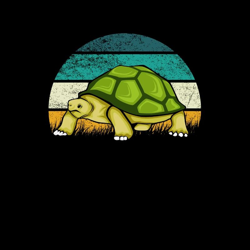 Turtle Retro Vintage
