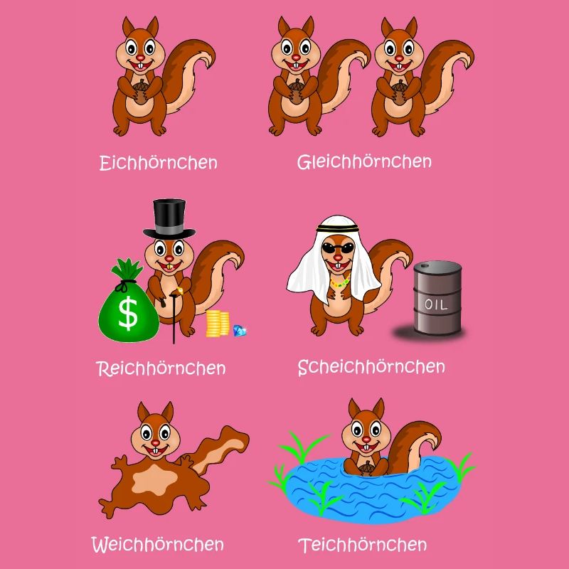squirrels, rich squirrels, sheikh squirrels,