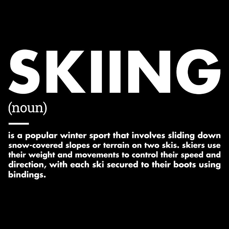 Sport Definition Skiing