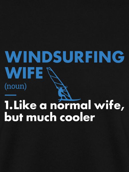 Sport Wife Windsurfing