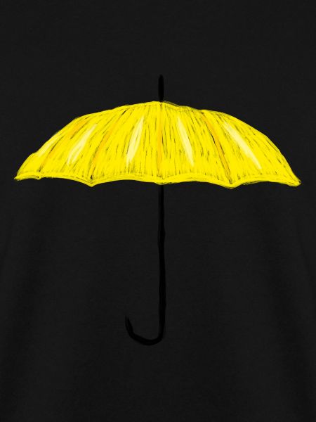 Gelber Regenschirm