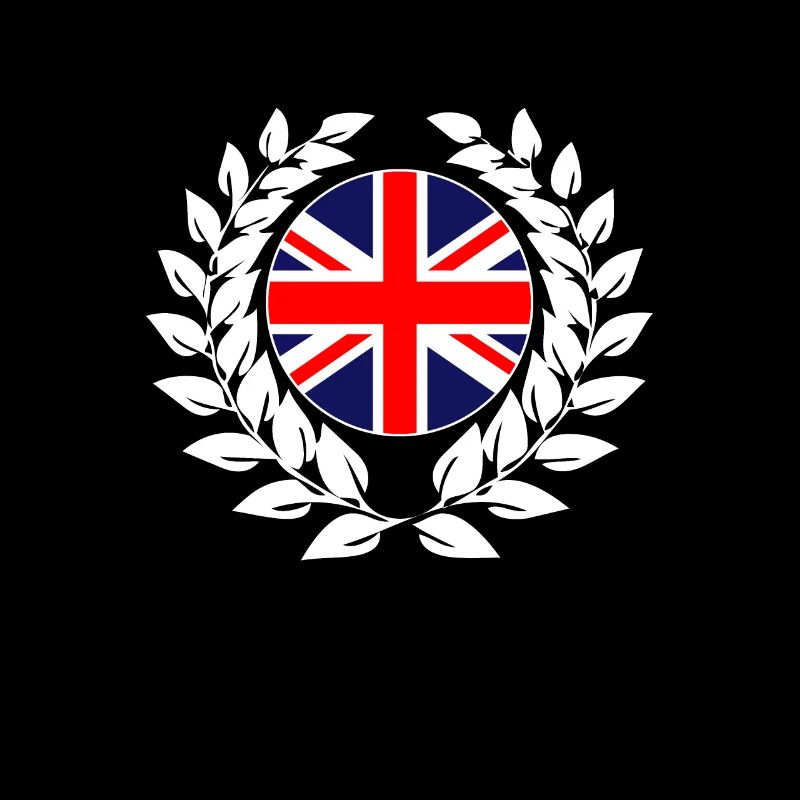 Grande-Bretagne GB couronne de laurier