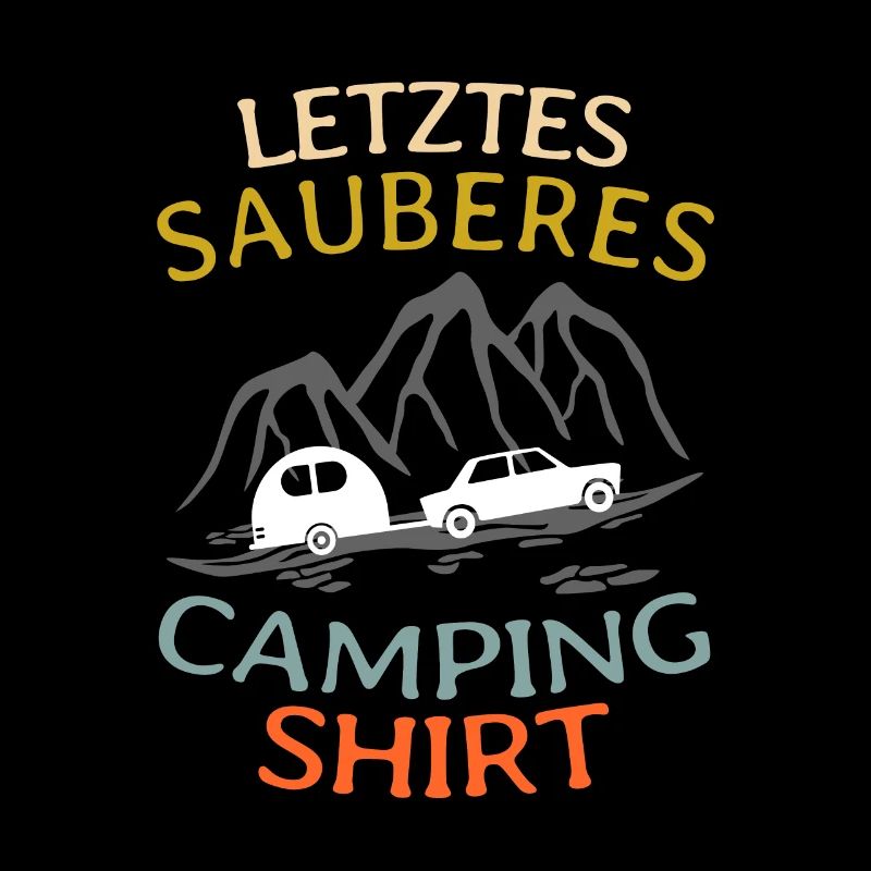 Camping Shirt Wohnwagen
