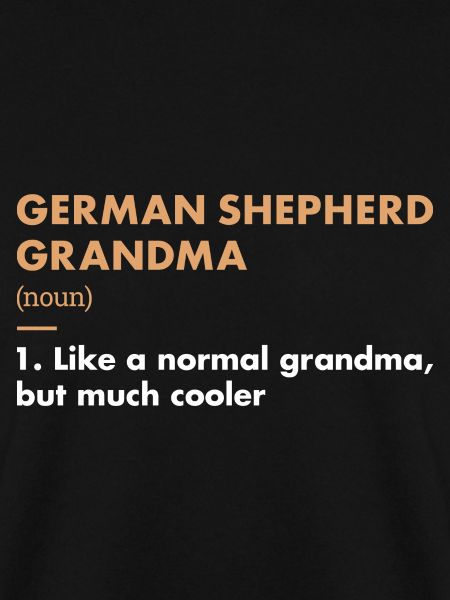 German Shepherd Grandma Definition