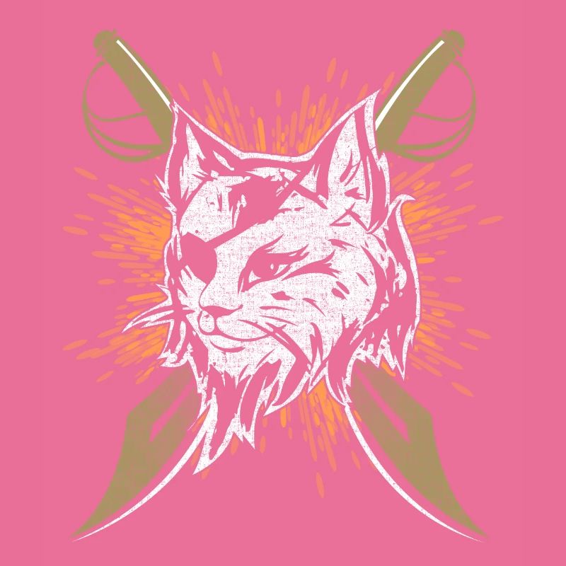 Cache-œil de chat de pirate