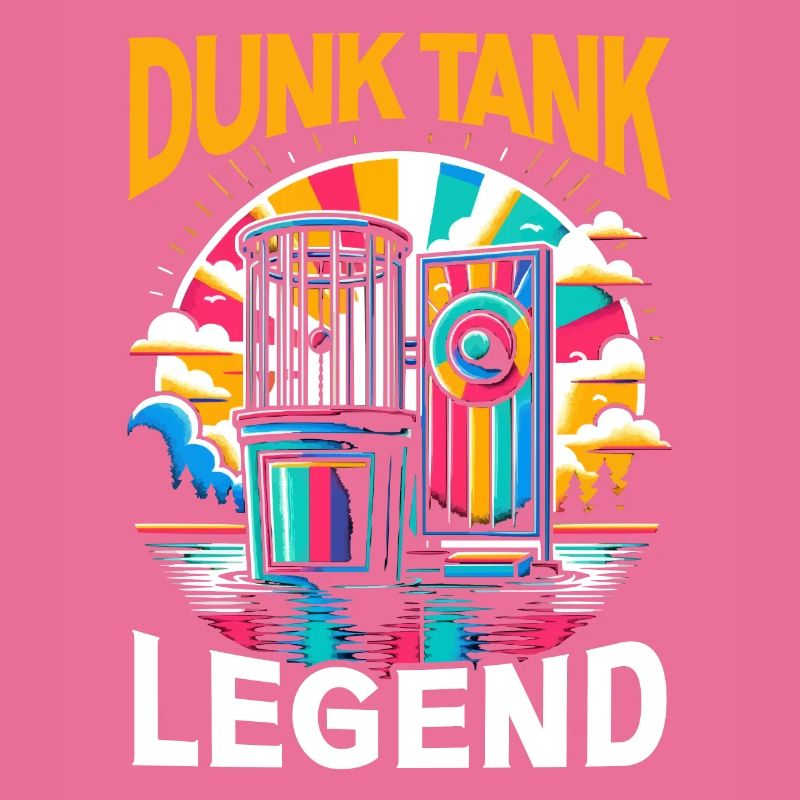Dunk Tank Carnival Fair Circus Goer Dunking Booth