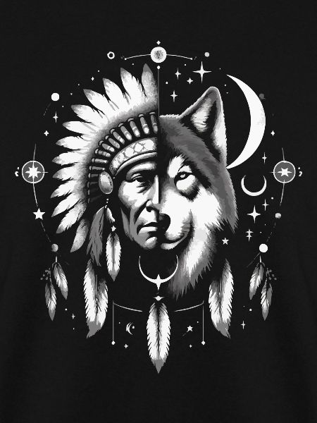Native American Cherokee-Apache Indian