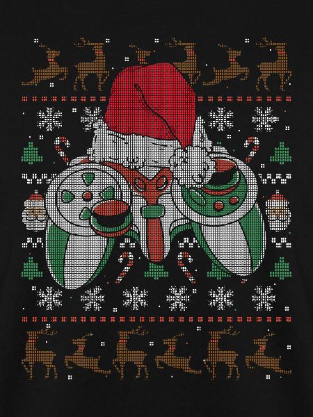 Weihnachten Gamer Videospiel Weihnachtsmann