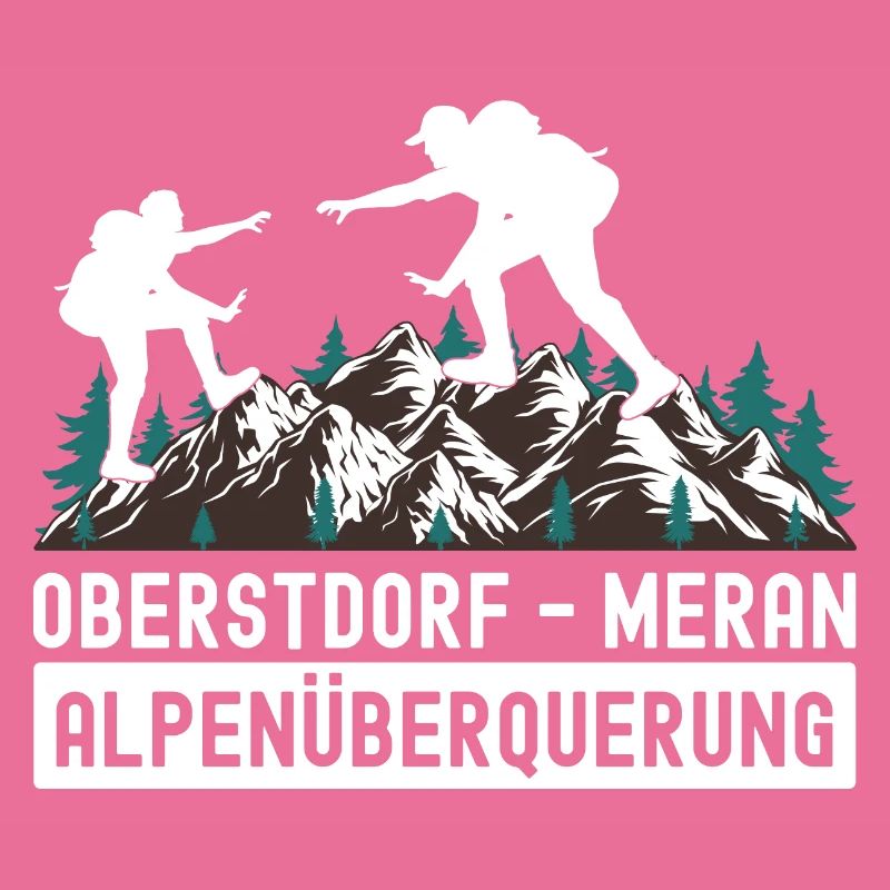 Alpenüberquerung Oberstdorf Meran E5 Fernwanderweg