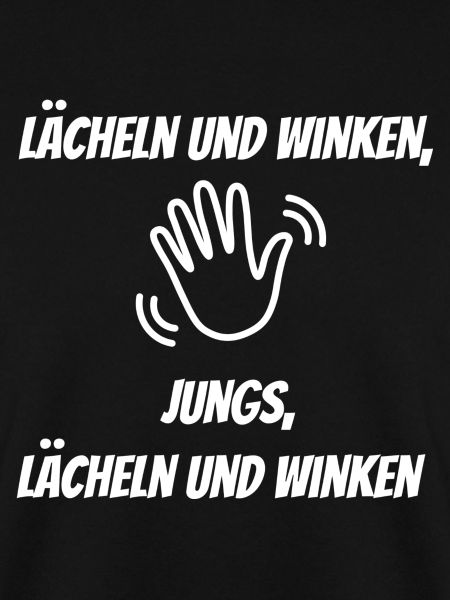 Lächeln und Winken – Jungs