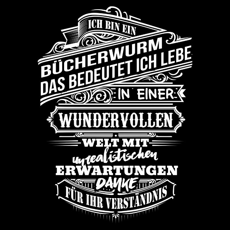 Ich bin ein Bücherwurm