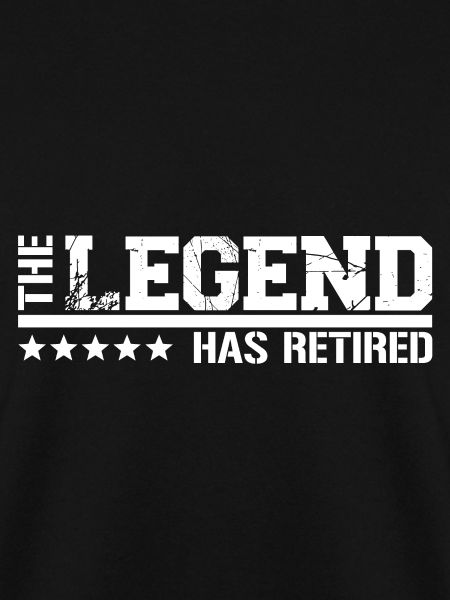 THE LEGEND HAS RETIRED