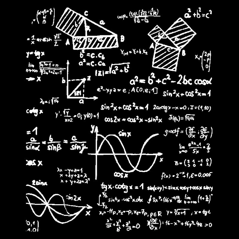 Math T-Shirt Teacher Formulas Cheat Sheet Cool Gee