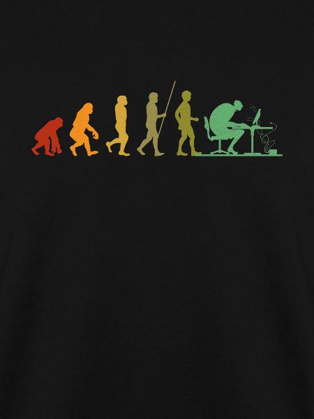 Computer evolution geek programmer