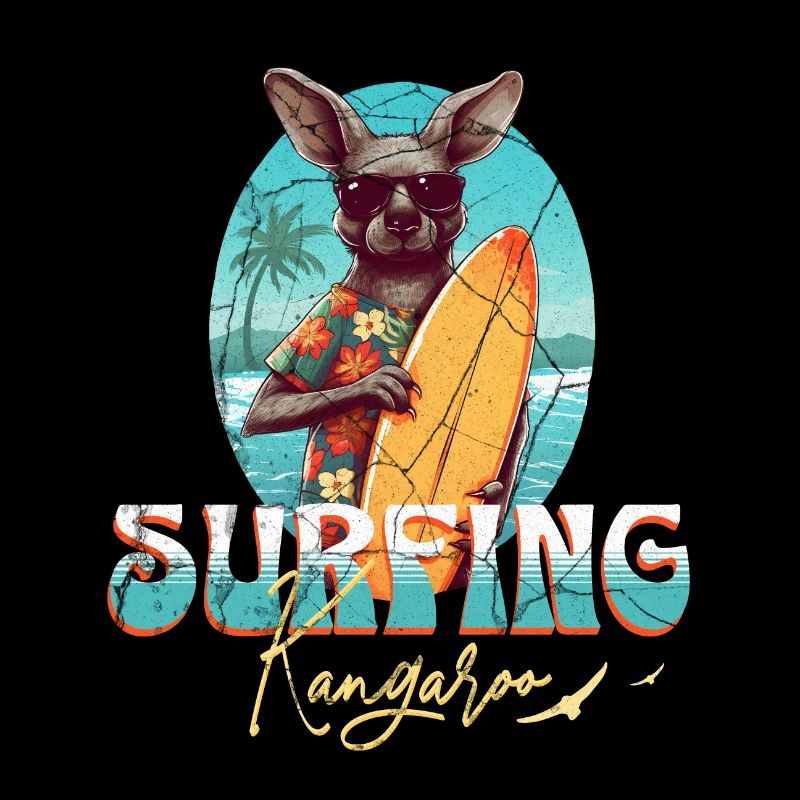 Surfing Kangaroo