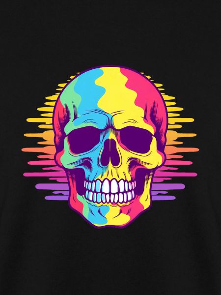 Rainbow skull