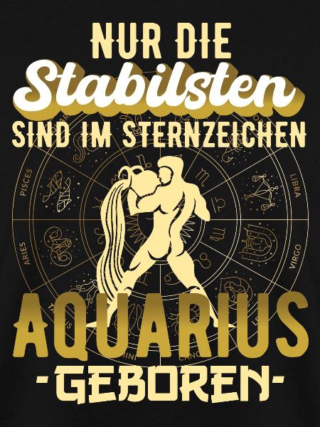 Sternzeichen Aquarius Wassermann Geschenkidee