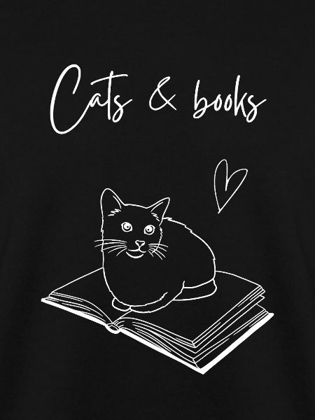 Katze Buch lesen Geschenkidee