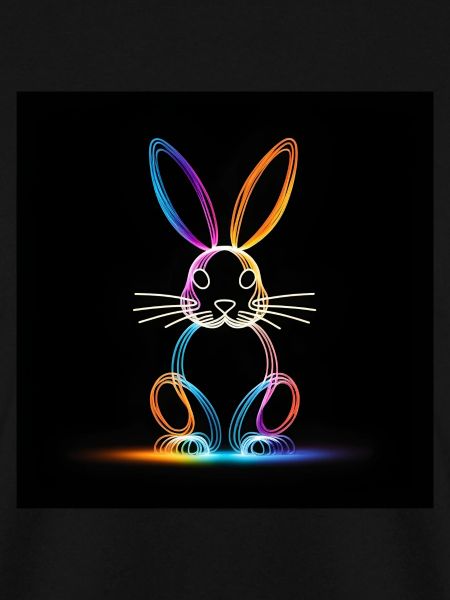 Leuchtender Hase
