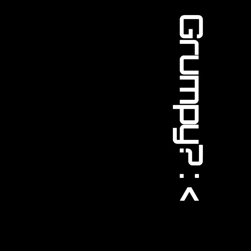 Grumpy 1 white