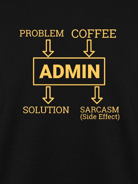 "Admin Sarcasm | Admin"