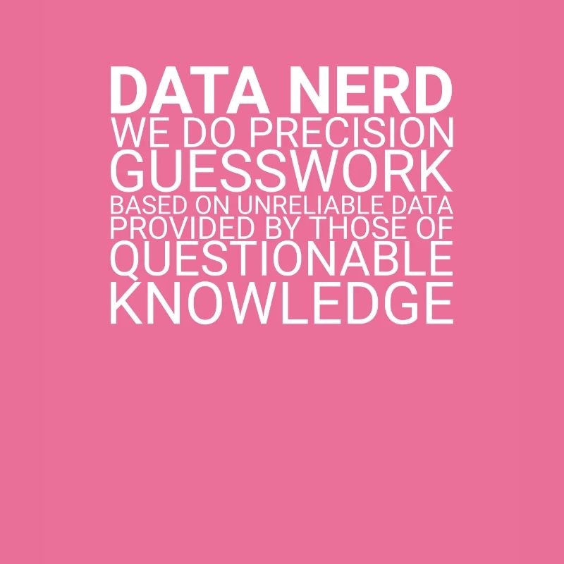 "Data Nerd Guesswork | Data Science"