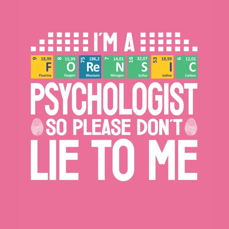 Forensic Psychologist Professional Forensic Gift
