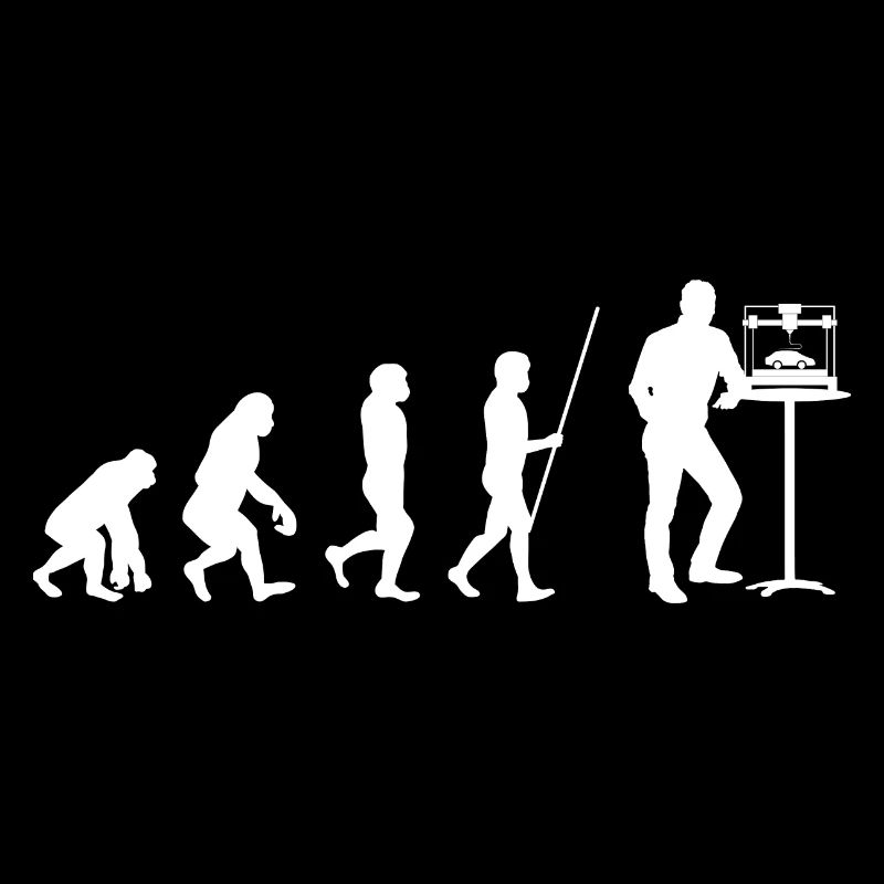 Evolution des 3D-Druckerdrucks für Drei-D-Maker