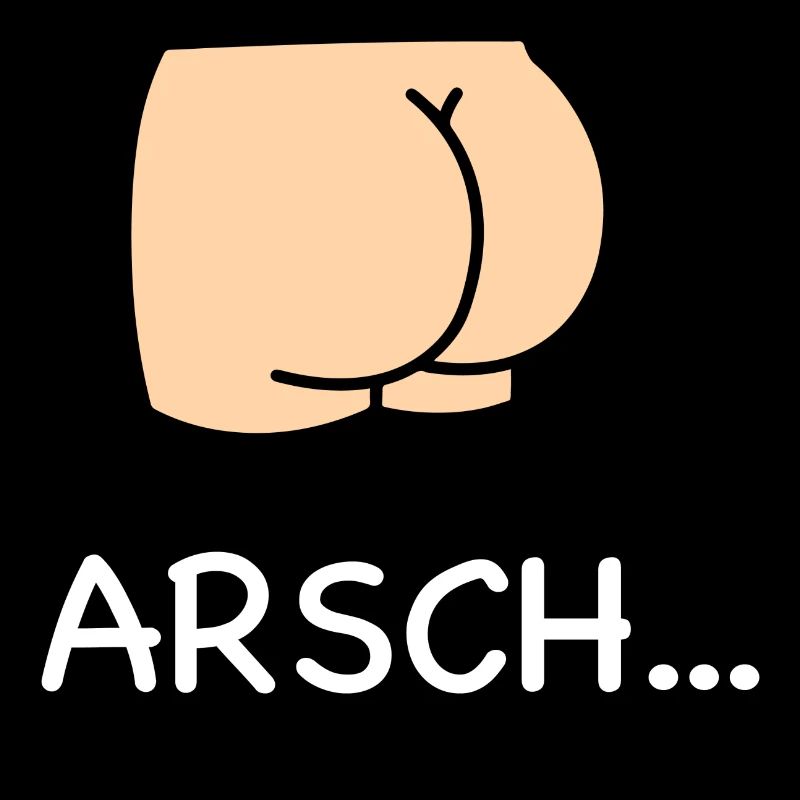 Arsch auf Eimer (Links)