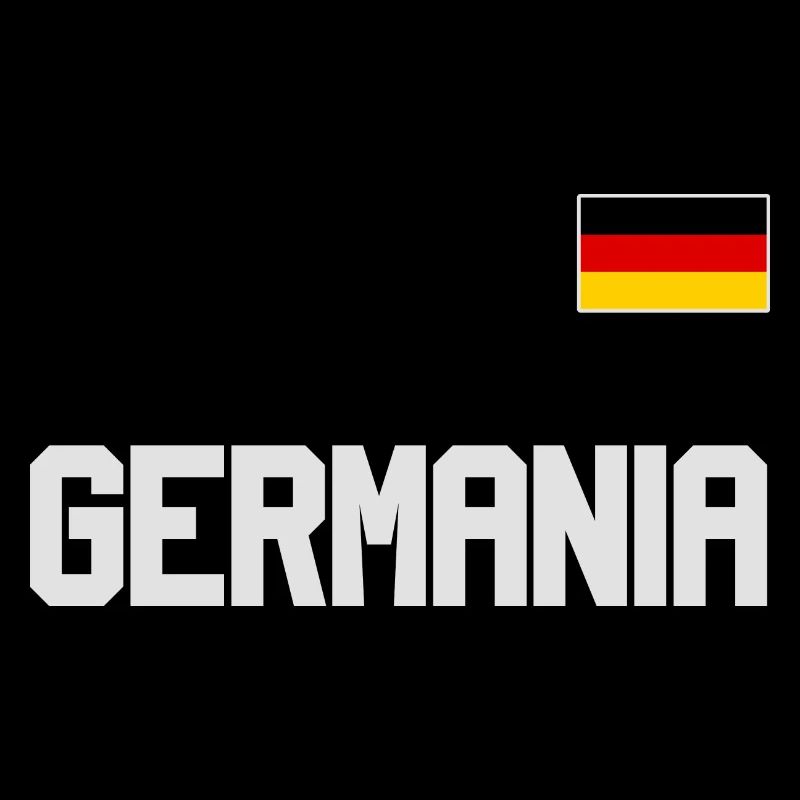 Germany jersey look GERMANIA with flag flag