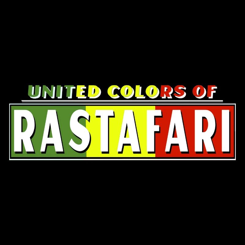 Couleurs unis de Rastafari